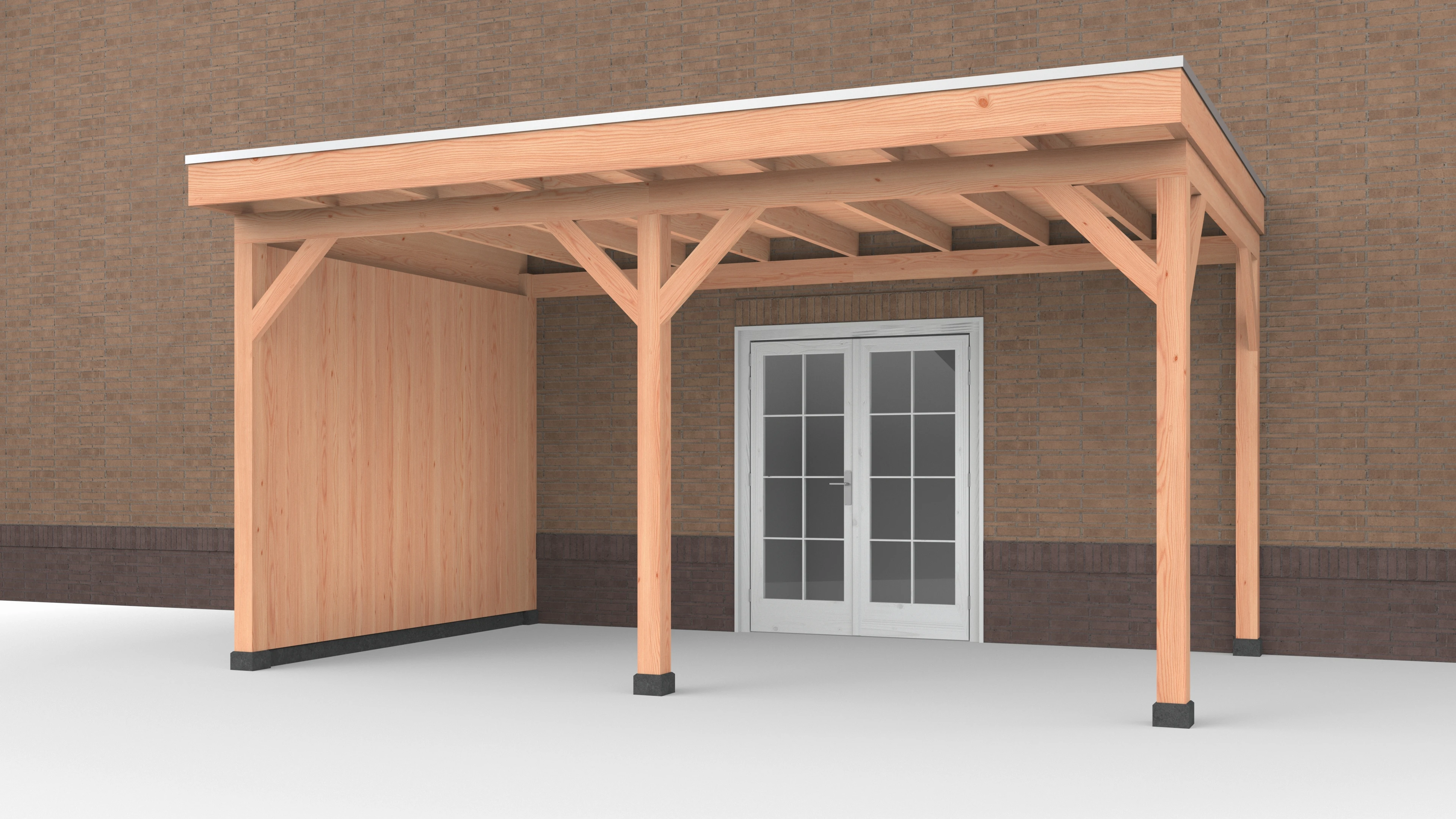 Douglas Buitenverblijf aan huis, 500 x 300, met zijwand, Westwood - Afbeelding 1